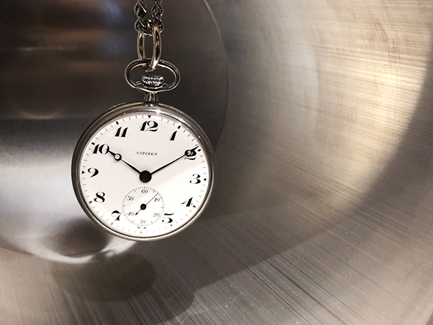 16型懐中時計：CITIZENが最初に世に送り出した時計。