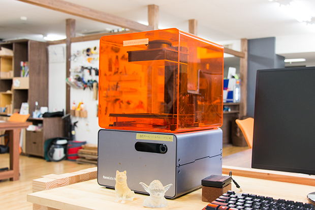 3Dプリンタ：「Formlabs Form 1+」