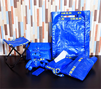 IKEAの青いバッグをリメイクしよう！