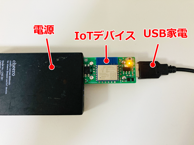 USBメモリのようなサイズ感です。