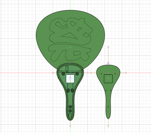 ボディの3Dデータ／組み込み用の最終バージョン