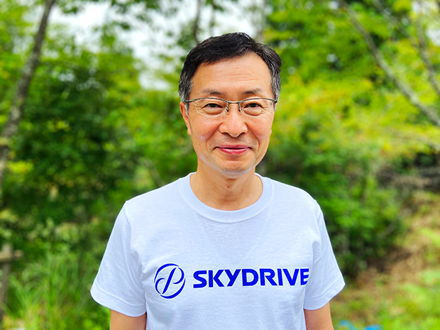 SkyDrive CTOの岸信夫氏。