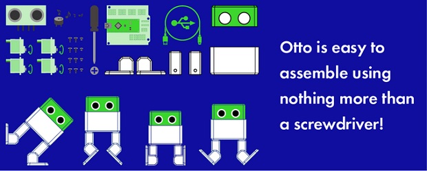 組み立て簡単、プログラミングもできる——STEM教育向けロボット｢Otto 