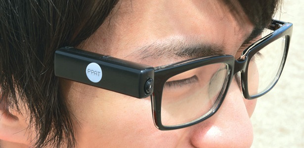 ファインダーは自分の眼——ワンタッチでHD動画が撮れるメガネ装着型ウェアラブルカメラ「PPAT」 | fabcross