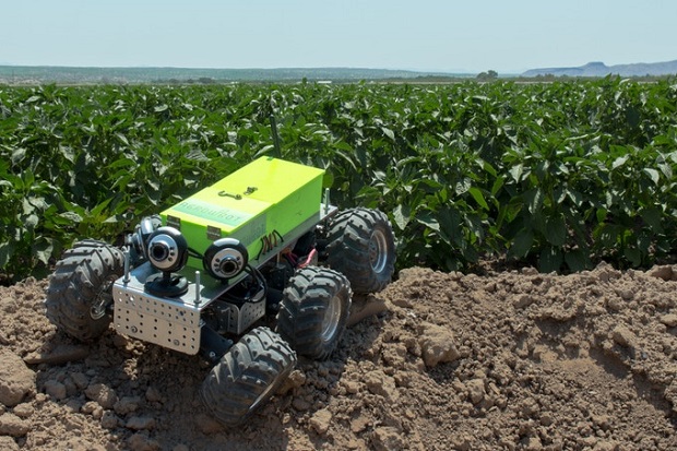 自律走行して農作物を監視する——農業向け6輪ローバーロボット「AGRowBot」 | fabcross