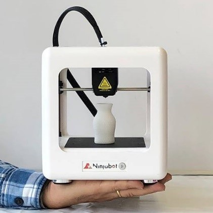 ニンジャボット、入門用超小型3Dプリンター「ニンジャボット・コペン 