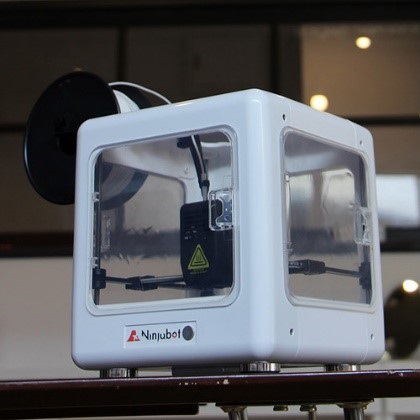 ニンジャボット、入門用超小型3Dプリンター「ニンジャボット・コペン 