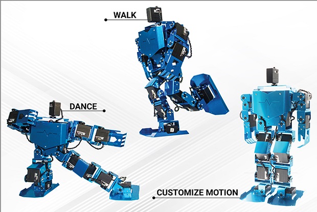 Raspberry Piで動かす2足歩行ロボット Pimecha Fabcross