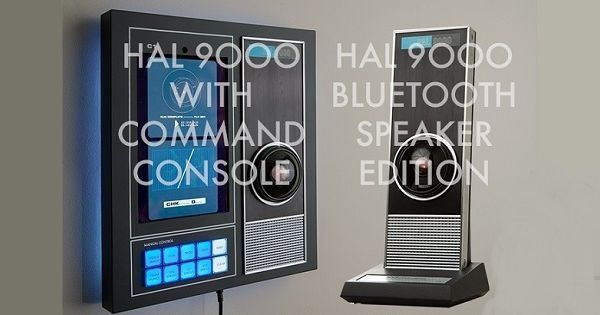 映画「2001年宇宙の旅」に登場するコンソールを忠実に再現——Bluetooth