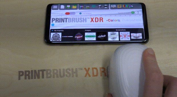 沸騰ブラドン PRINT BRUSH XDR カラー ハンディープリンタ