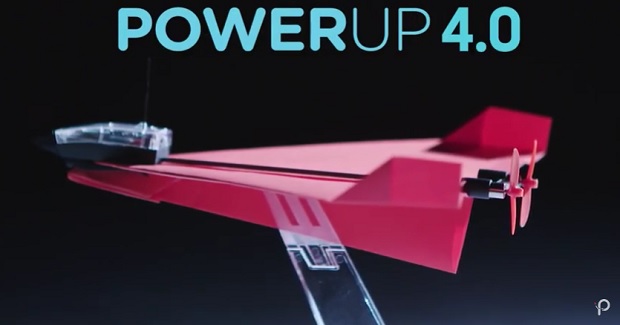 POWERUP4,0次世代紙飛行機キット