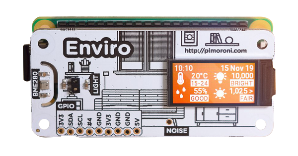 屋内センサーデータへのリモートアクセスを可能に マウザーがpimoroni製 Pim486 Enviro の取り扱いを開始 Fabcross