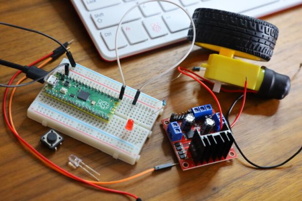 Design, build, and code a rover with Raspberry Pi Pico