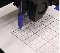 ラズパイでナンプレを解く——Pi Zero Wで3Dプリンターを「Sudoku solving robot」に改造