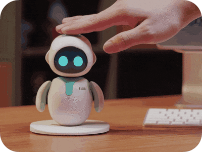 豊かな表情で一緒に遊べる——手のひらサイズの小型コンパニオンロボット 