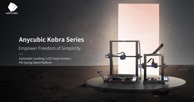 Anycubic、FFF方式3Dプリンター「Kobra」シリーズ2モデル、DLP方式