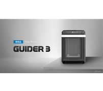 1秒当たり250mmでの高速印刷が可能な3Dプリンター「Guider3」販売開始