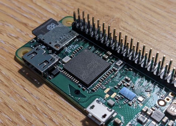 Raspberry Pi with GPIO Hammer Header