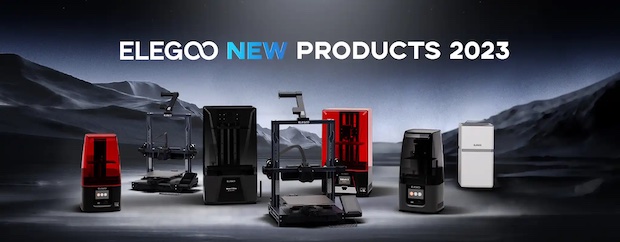 ELEGOO、3Dプリンターの2023年モデルラインアップを発表 | fabcross