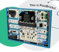 micro:bitで電子工作——12種類の再利用可能モジュールを使うmicro:bit用開発キット「PicoBricks for Micro:Bit」