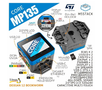 Linuxベースの工業用IoT開発キット「M5Stack CoreMP135」発売