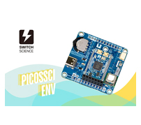 RP2040マイコンボードでCO2や温湿度など環境計測——Picossci Env発売