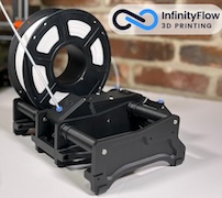 3Dプリンターの連続運転をサポート——フィラメント自動交換システム「Infinity Flow S1」