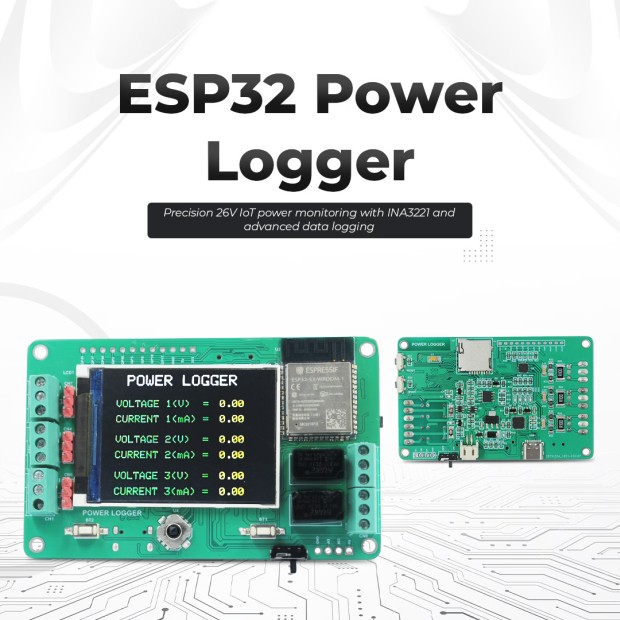 ESP32 Power Logger