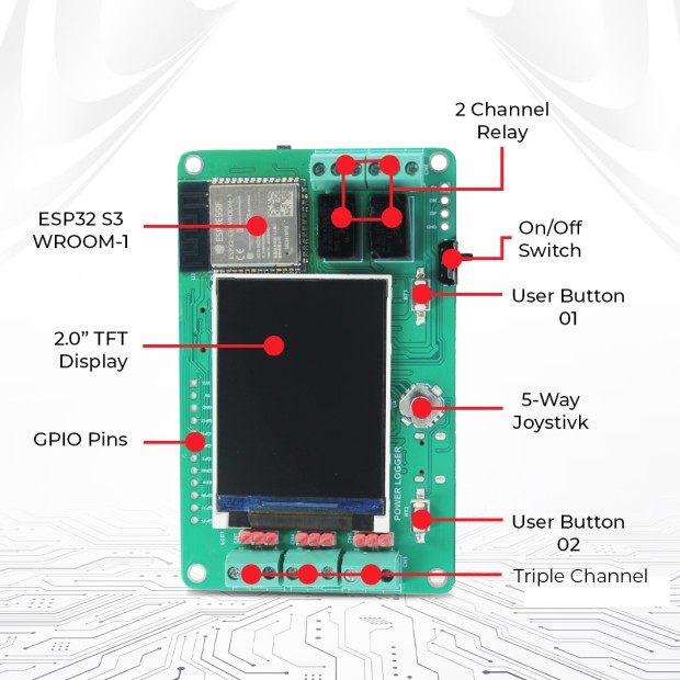 ESP32 Power Logger