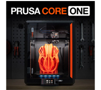 完全密閉型CoreXY方式の3Dプリンタ「Prusa CORE One」を発表