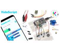 子ども向けプログラミング言語「KidsScript」が「ESP32」に対応