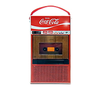 夏が来ると思い出す——コカ・コーラハッピーかんかんキャンペーン懸賞品 「コカ・コーラ自販機型カセットプレーヤー（非売／懸賞品）」