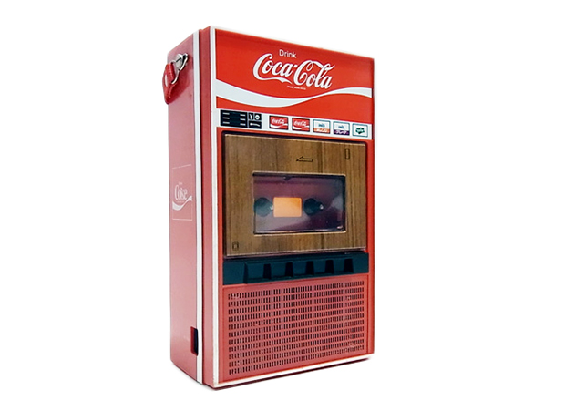 夏が来ると思い出す コカ コーラハッピーかんかんキャンペーン懸賞品 コカ コーラ自販機型カセットプレーヤー 非売 懸賞品 Fabcross