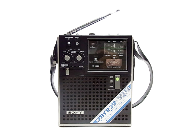 ラジオをレシーバーに変えた電波ハンティングの名機「SONY FM/MW/SW