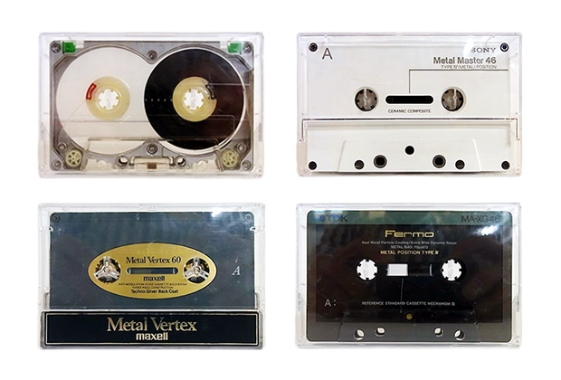 54カセットテープSONY METAL-XR×2とUXturbo×3,合計５本