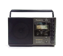 緊急警報対応で防災時代を先取りしたシンセサイザー方式ラジオ「Panasonic HIGH SENSITIVITY 3BAND RECEIVER RF-U99」