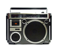 ヒップホップカルチャーに影響を与えたメイドインジャパンラジカセ「VICTOR RADIO CASSETTE RECORDER RC-550」