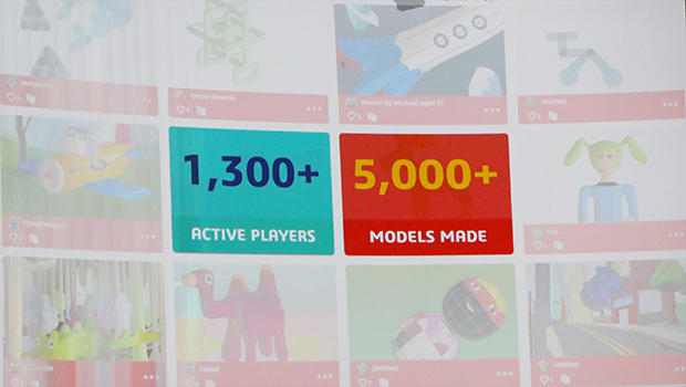 すでにApps for Kidsによって作られた3Dモデルは5000を超えるなど、活発に利用されている。