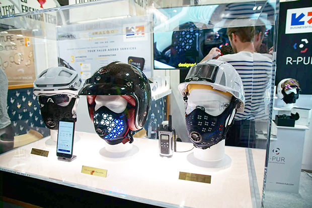 R-PUR Nanoの販売価格は185ユーロ（約2万3100円）。マスクのデザインやフィルターの数をオプションで追加できる。